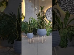 Tay chạm khắc hoàn thiện đất sét củng cố cây trồng trong đất sét sợi cho thiết kế tùy chỉnh