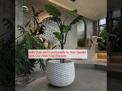 Thêm phong cách và chức năng cho khu vườn của bạn với máy trồng bùn sợi của chúng tôi