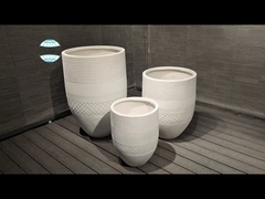 D450 * H600 Máy trồng bằng sợi đất sét cho lò nướng và lò than củi