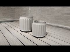 Tay chạm khắc Sợi xi măng nồi sử dụng cho lò than cắm trại lò sưởi ấm