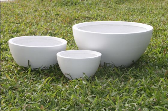 Mua Các nồi vườn bằng vải đất sét tròn hiện đại được chạm khắc bằng tay online manufacture