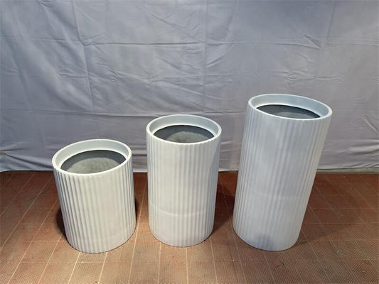 Mua Cây trồng nhựa trong màu trắng đen online manufacture