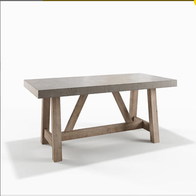 Mua Bàn đồ nội thất bê tông nặng tùy chỉnh cho bộ bàn sống ngoài trời online manufacture