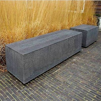 Mua Bàn sân bên ngoài hình chữ nhật / tròn GRC bê tông với ghế băng online manufacture