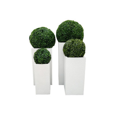 Mua 5-6 năm Cuộc sống ngoài trời Quadrat Fiber Clay Planter lâu bền online manufacture