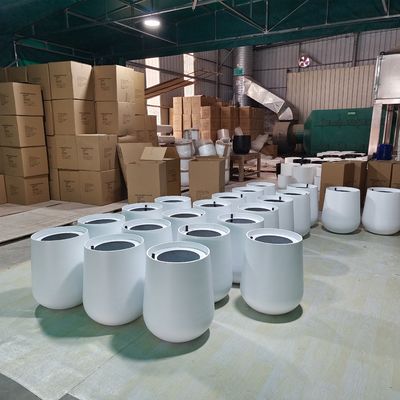 Mua Trung Quốc bán buôn vòng hình dạng sợi thủy tinh nồi hoa GRP Planter Box cho trang trí trong nhà ngoài trời online manufacture