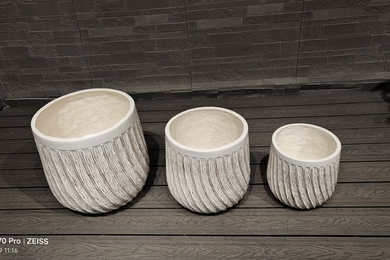 Mua 7-8 năm trong nhà Thời gian sống Fiberclay Planter cho trong nhà khách sạn Garden Home online manufacture
