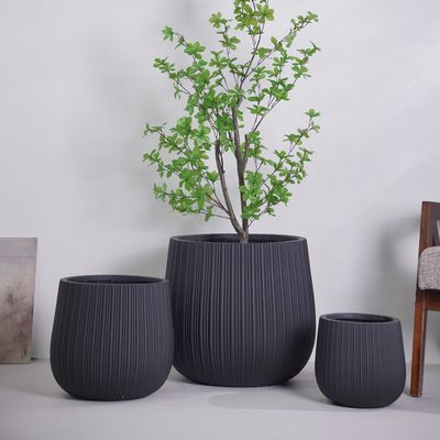 Mua Chậu hoa tráng men lớn hiện đại với thiết kế Atlantic sang trọng để trang trí nhà cửa trong phòng ăn và phòng khách để sử dụng hàng ngày online manufacture