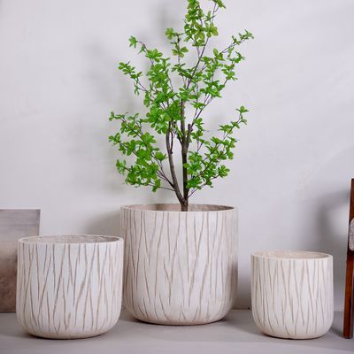 Mua Nhà máy cung cấp bán chạy đồ trang trí nhà cửa chậu đất sét sợi trang trí nhà cửa bộ chậu trồng cây cảnh chất lượng cho trang trí nhà cửa & chậu hoa online manufacture