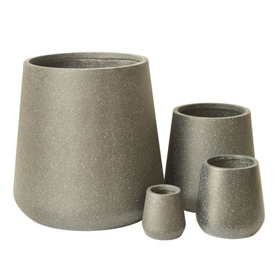 55 Pound Fiber-Clay Planter cho Indoor ngoài trời Home Garden Performance