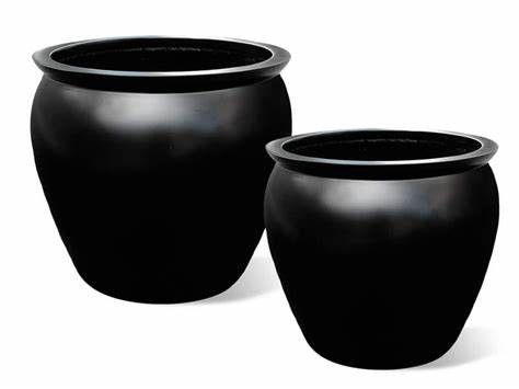 Cây trồng hoa sợi thủy tinh lớn trong nhà nhựa ngoài trời chậu tùy chỉnh