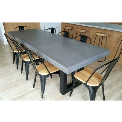 Đồ nội thất xi măng tùy chỉnh Bàn phòng khách Đồ nội thất bê tông Bàn bên Modern Round Concrete Coffee Table