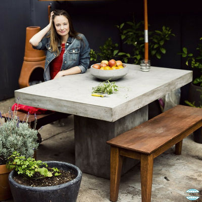 Home Garden Premium Concrete Table Sets For Outdoor Furniture GRC Bàn đồ nội thất