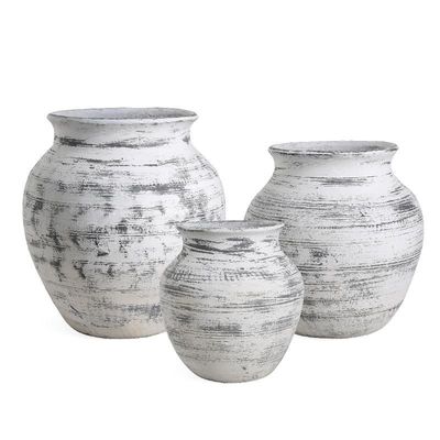 Máy trồng hoa bằng xi măng sợi bền với hệ thống thoát nước