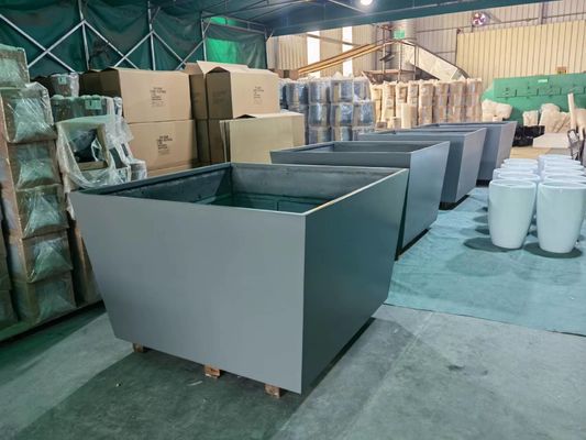 Thùng hoa sợi thủy tinh tùy chỉnh OEM / ODM cho trang trí nhà
