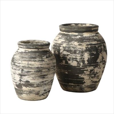 Máy trồng hoa xi măng sợi tròn cho trang trí vườn ngoài trời trong nhà