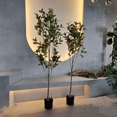 Cây nhựa giả giống như thực tế Hoa nhân tạo cho cây xanh trong nhà