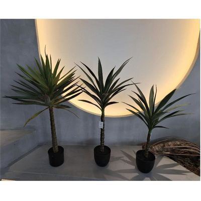 Cây giả chống tia UV giống như thực tế 100-120CM Cho trang trí trong nhà và ngoài trời