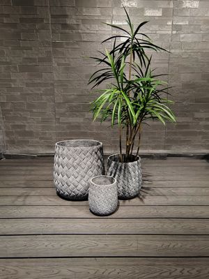 Máy trồng bằng sợi đất sét tùy chỉnh cho cây trong nhà và ngoài trời