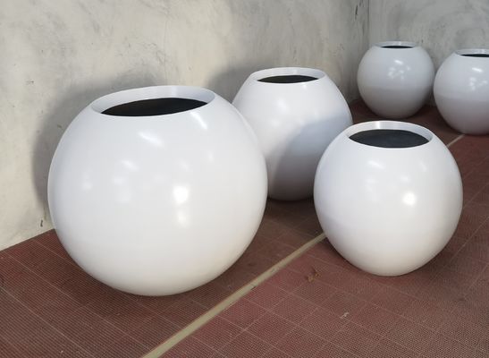 Hộp trồng hoa sợi thủy tinh mạnh mẽ trọng lượng nhẹ GRP cho trang trí trong nhà ngoài trời