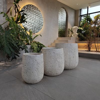 Máy trồng đất sét được gia cố bằng tay Phong cách hiện đại cho khu vườn trong nhà và ngoài trời