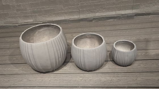 Nồi xi măng sợi tròn cho lò đốt trại và lò nướng than nóng hơn
