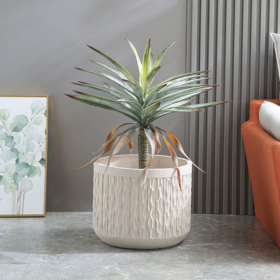 Cây trồng đất sét sợi chống đông lạnh hình tròn