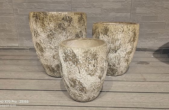 Trang trí nội thất Cây trồng đất sét gia cố cho lò đốt trại ấm hơn và lò than