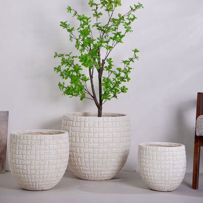 Modern Vintage Nordic Customizable Clay Flower Pot Cho Cây & Hoa
